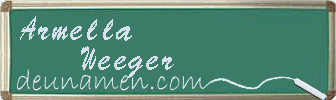 Armella Weeger Visitenkarte